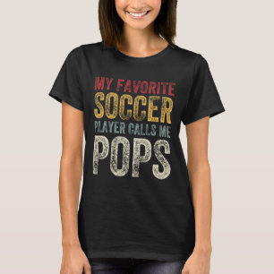 Camiseta Vintage Meu Jogador de Futebol Favorito Me Chama d