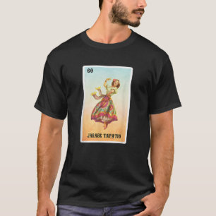 Camiseta Vintage Mexicano Jarabe Tapatio México Hat Dance T