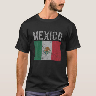 Camiseta Vintage México - Presente do Orgulho de Bandeira M