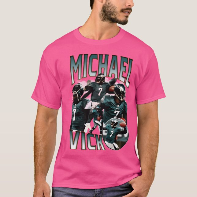 Camiseta Vintage Michael Vick (Frente)