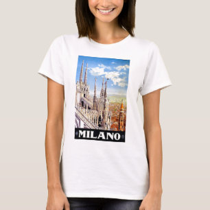 Camiseta Vintage Milano Viagem