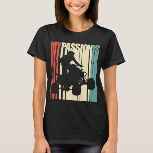 Camiseta Vintage Minha Paixão é ATV Quad Bikes Quatro Rodas