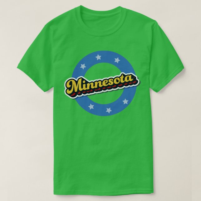Camiseta Vintage Minnesota (Frente do Design)