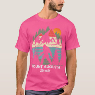 Camiseta Vintage Monte Augusta Nevada Parque Nacional Retro