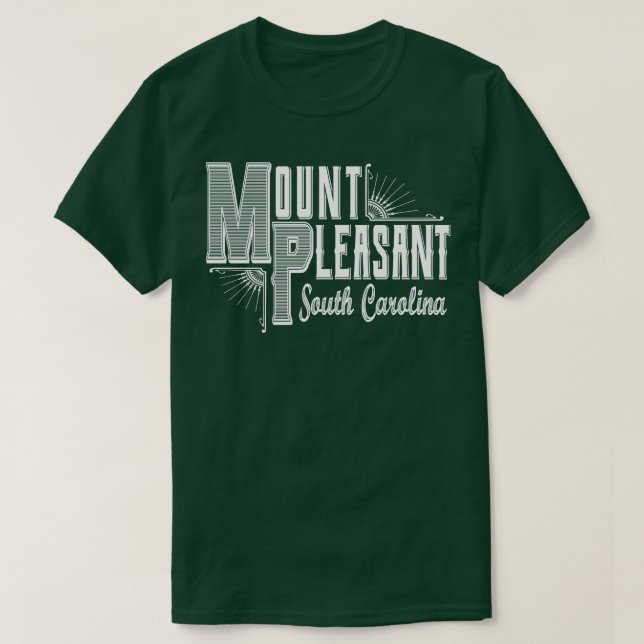 Camiseta Vintage Monte Pleasant SC (Frente do Design)