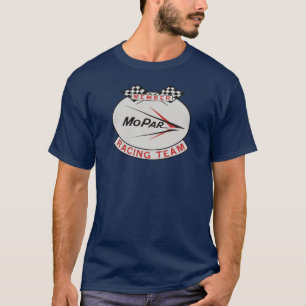 Camiseta Vintage Mopar que compete o T do membro da equipa
