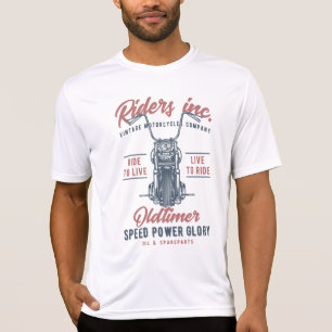 Camiseta Vintage Motorcycle Riders Inc