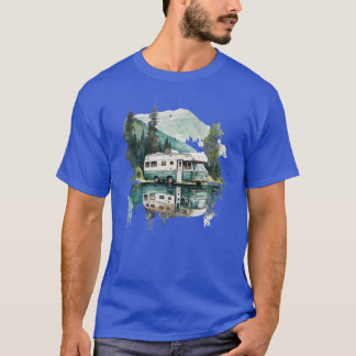 Camiseta Vintage Motorhome Adventure retro