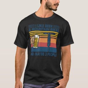 Camiseta Vintage Mountain Biking Eu Gosto De Mountain Bikes