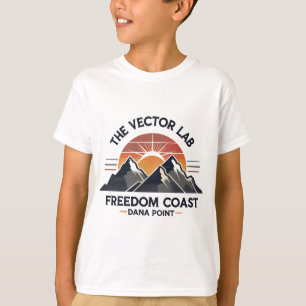 Camiseta Vintage Mountain Sunset - Retro de Aventura Exteri