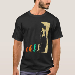 Camiseta Vintage Mountaineer Subindo Motif