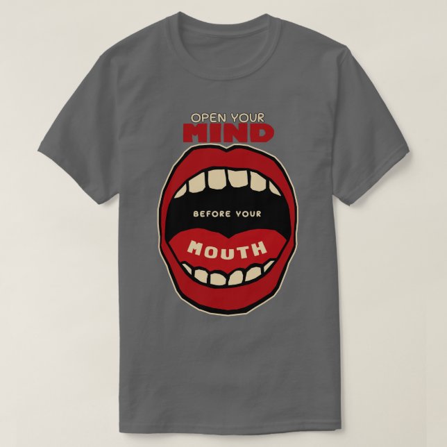 Camiseta Vintage Mouth (Frente do Design)
