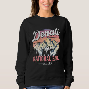 Camiseta Vintage Mt. Denali National Park Alaska Mountain