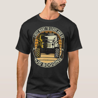 Camiseta Vintage Mud Bogging Truck Muding Engraçado Corrida