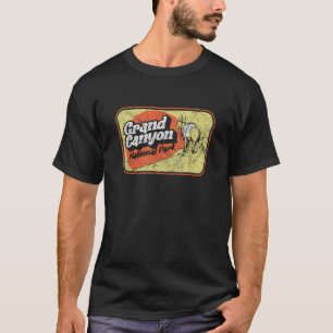 Camiseta Vintage Mule Grand Canyon National Park Donkey Dis