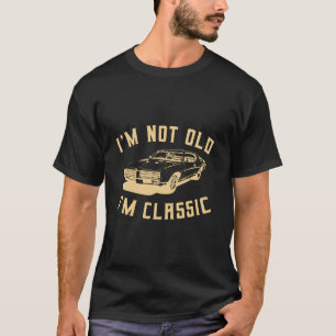 Camiseta Vintage Muscle Car Engraçado Clássico Citação Tee