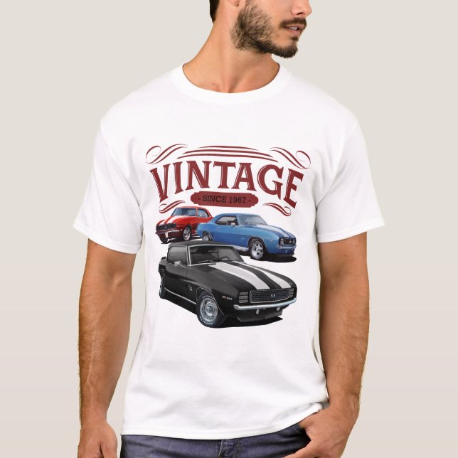 Camiseta Vintage Muscle Classics (Frente)