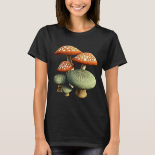 Camiseta Vintage Mushroom e Viciado em Natureza