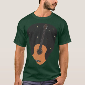 Camiseta Vintage Music Guitar Pick String Instrument 3187