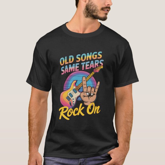 Camiseta Vintage Music Old Tears (Frente)