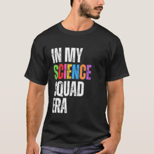 Camiseta Vintage Na Era Da Minha Esquadra De Ciências De Vo