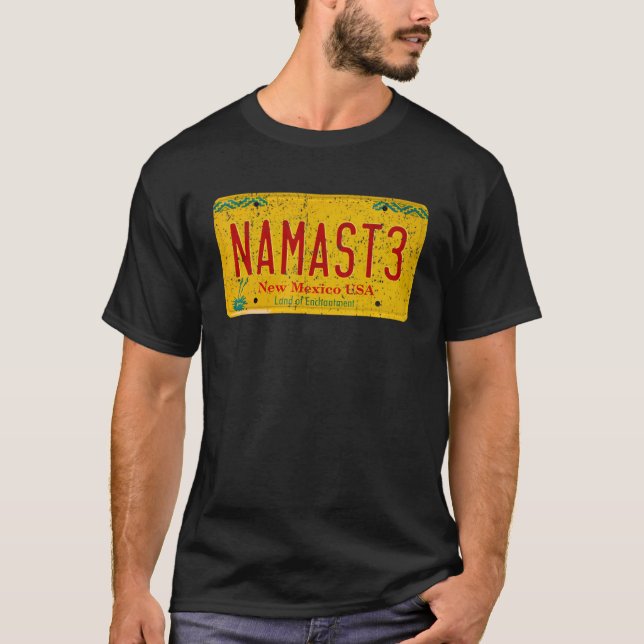 Camiseta Vintage Namast3 Plate (Frente)