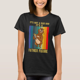 Camiseta Vintage Não É Um Bod Pai É Um Padre Figura Fath