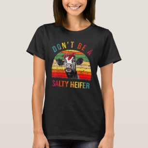 Camiseta Vintage Não É Uma Vaca Salgada