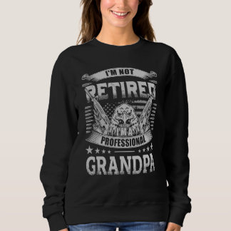 Camiseta Vintage, não estou aposentado, sou um vovô profiss