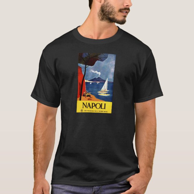 Camiseta Vintage Napoli Viagem Love Romance (Frente)