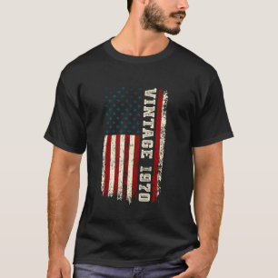 Camiseta Vintage Nascido Em 1970 Bandeira Americana 55º Ani