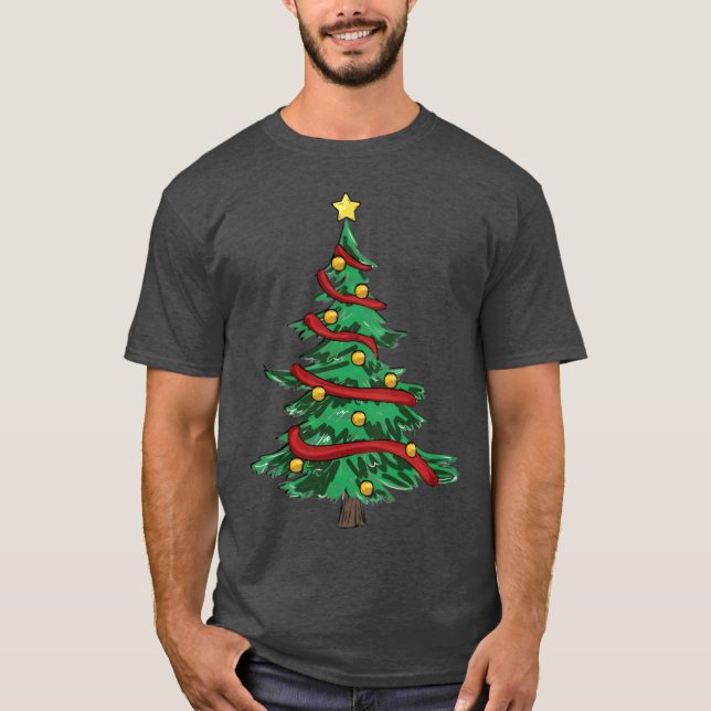 Camiseta Vintage Natal de Christmasree (Frente)