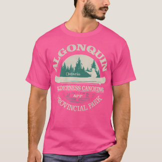 Camiseta Vintage Nature Canoe Algonquin Provincial Park Riv