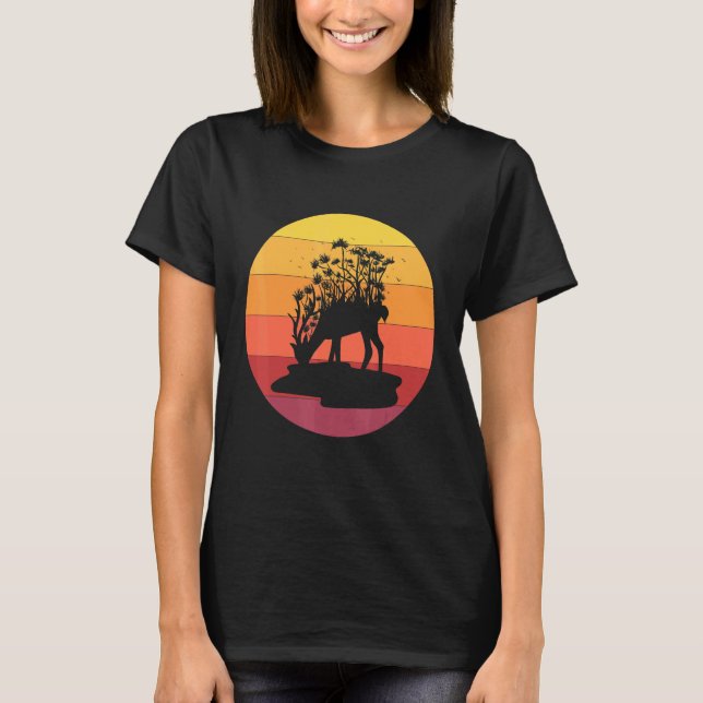 Camiseta Vintage Nature Deer (Frente)