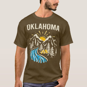 Camiseta Vintage Nature Landscape Oklahoma
