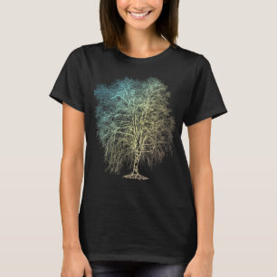 Camiseta Vintage Nature Outdoor Trees Landscape Oak Tree Lo