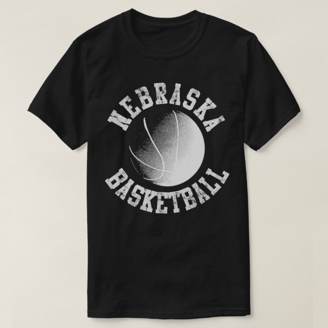 Camiseta Vintage Nebraska Basball (Frente do Design)