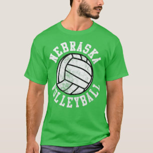 Camiseta Vintage Nebraska Voleibol