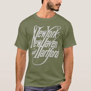 Camiseta Vintage New York New Haven e Hartford Railroad