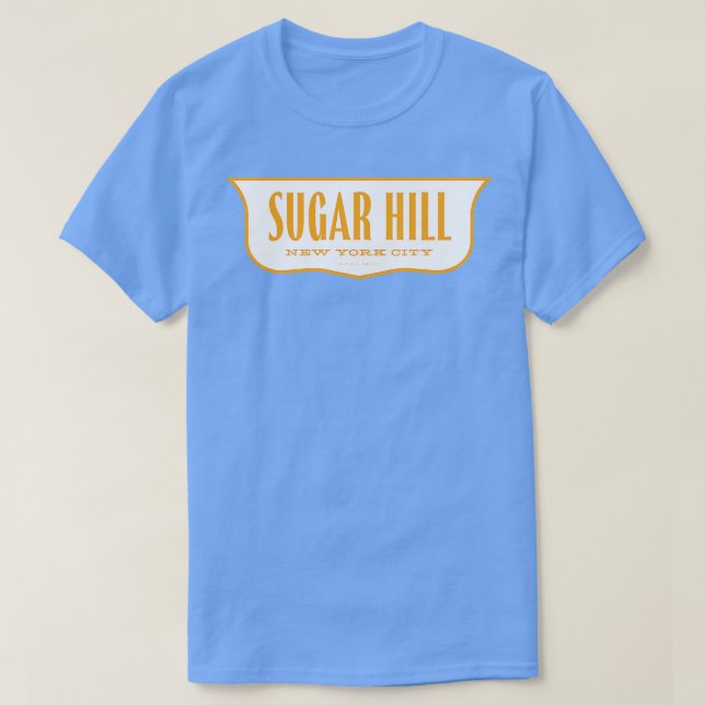 Camiseta Vintage New York Shield Sugar Hill (Frente do Design)
