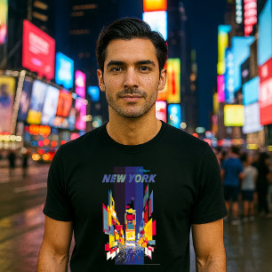 Camiseta Vintage New York Times Square Atomic Age