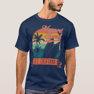 Camiseta Vintage Newport Beach Orange County California Sur