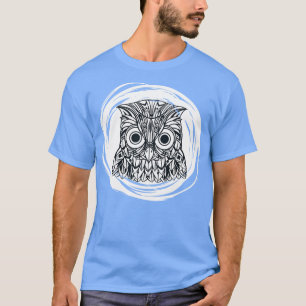 Camiseta Vintage Night Owl Bird Owl