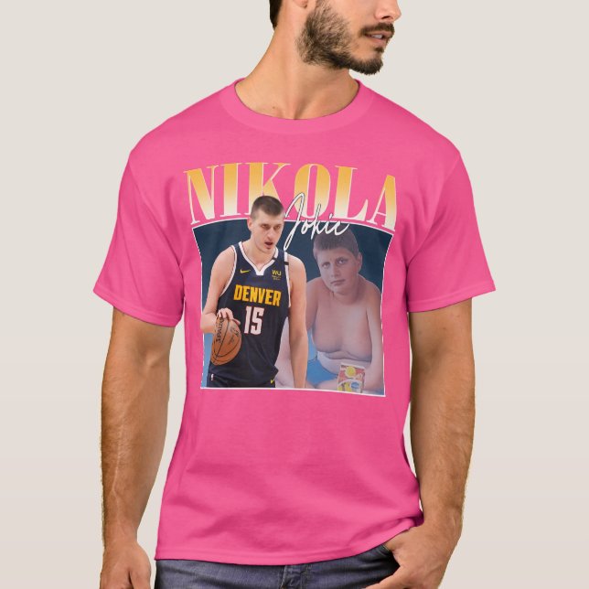 Camiseta Vintage Nikola Jokic Retro (Frente)