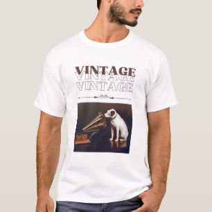 Camiseta Vintage Nipper, RCA Victor Voz do Mestre