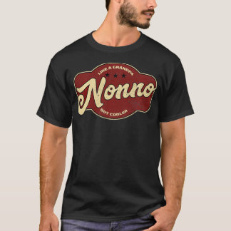 Camiseta Vintage Nonno Like a Grandpa, mas Cooler Italiano