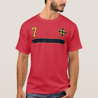 Camiseta Vintage Norte Irlanda Futebol Jersey