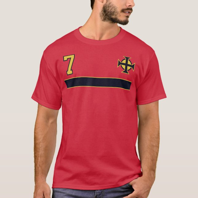 Camiseta Vintage Norte Irlanda Futebol Jersey (Frente)