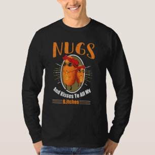 Camiseta Vintage Nugs E Kisses Para Todo Meu Retro B