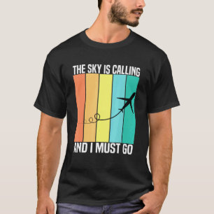 Camiseta Vintage O Céu Está Ligando E Eu Preciso Ir Para O